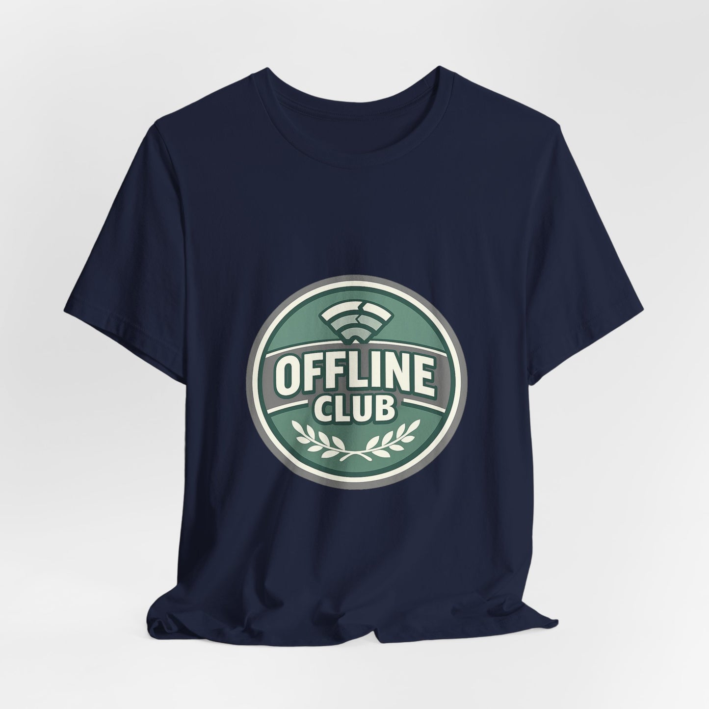 Offline Club Badge Tee | digital detox, log off