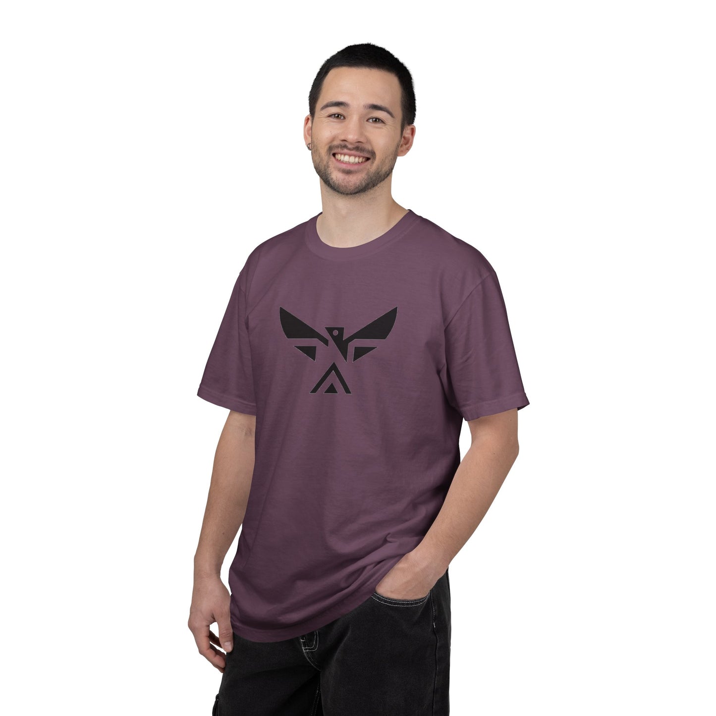 Minimal Geometric Eagle T‑Shirt
