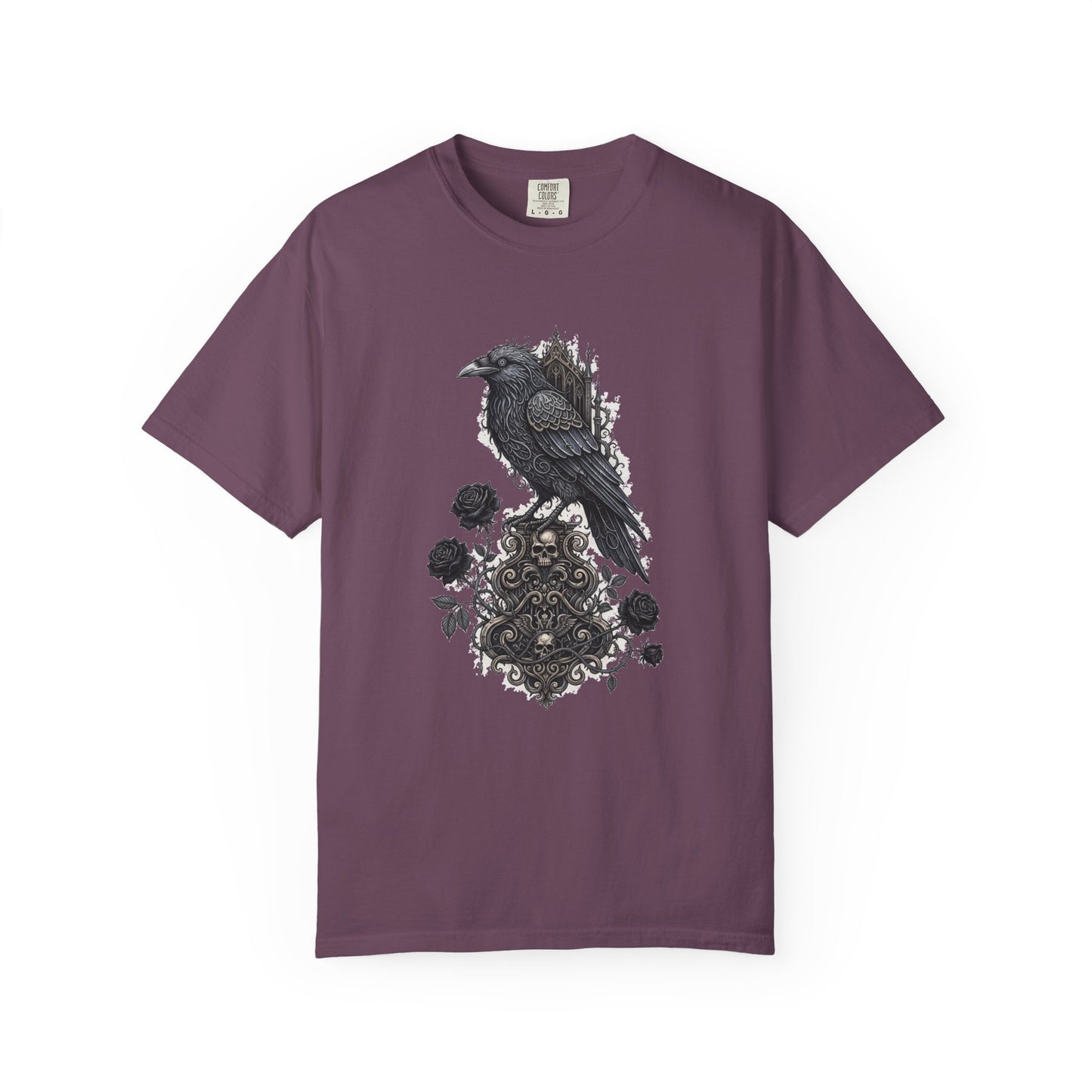Raven & Gothic Floral T-Shirt
