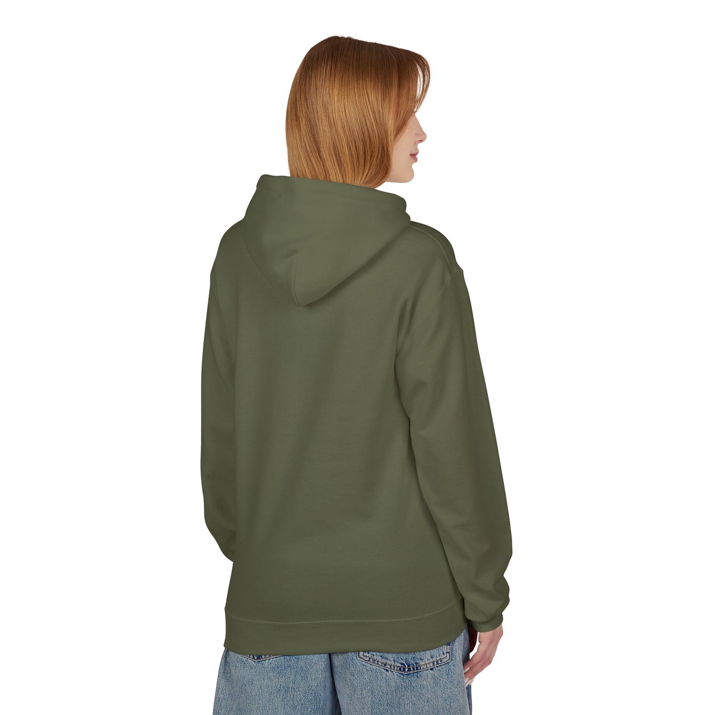 Wolf Crest Hoodie — Monochrome Forest Wolf Emblem