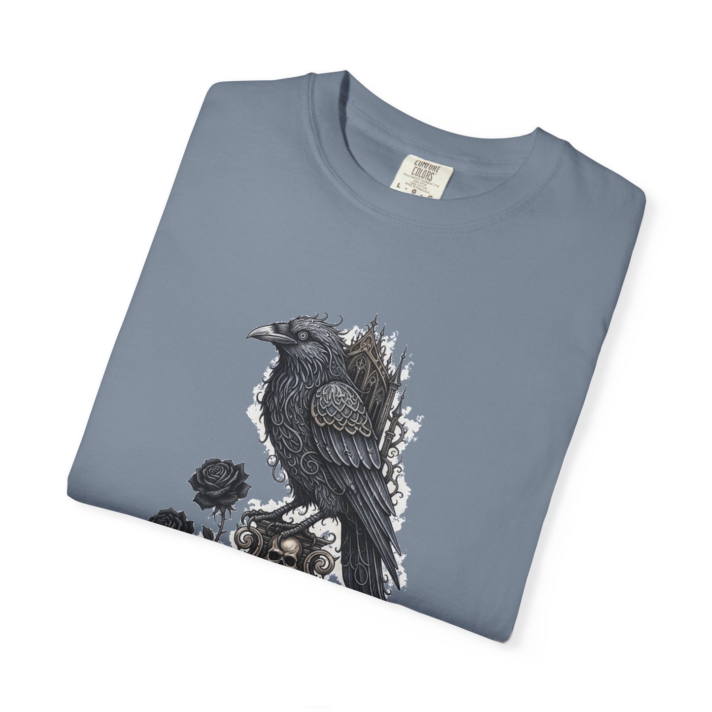 Raven & Gothic Floral T-Shirt