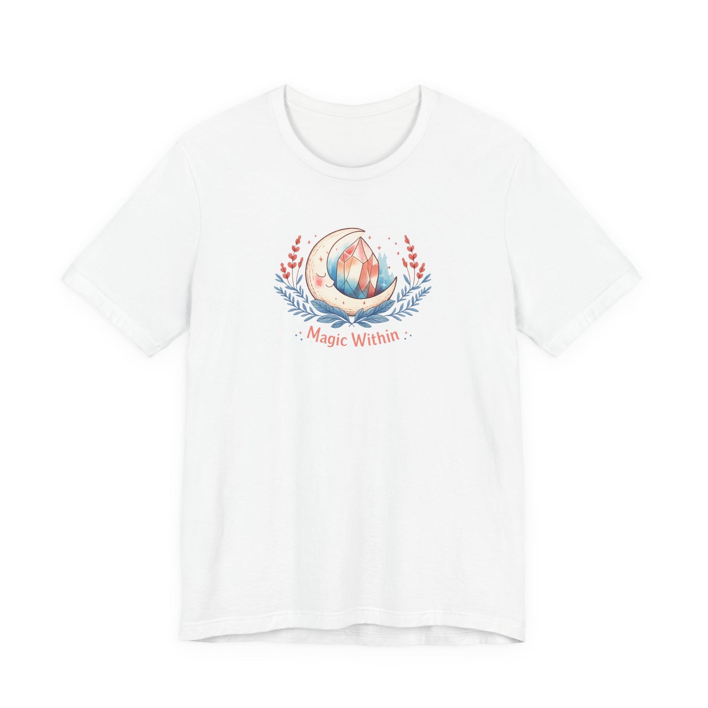 Moon Phase Crystal Tee | witchcore, mystic, herblore