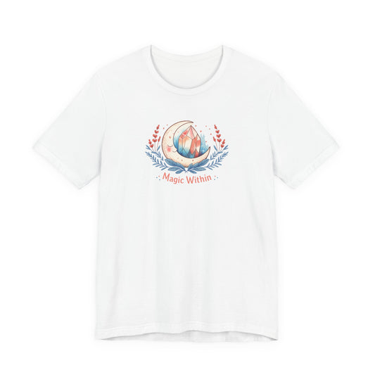 Moon Phase Crystal Tee | witchcore, mystic, herblore