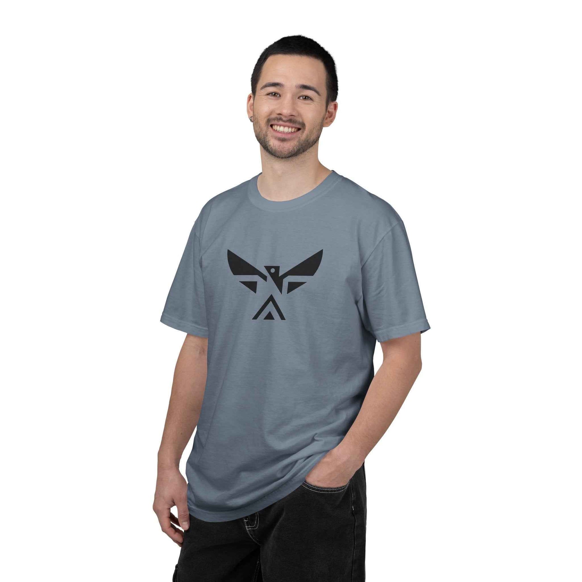 Minimal Geometric Eagle T‑Shirt
