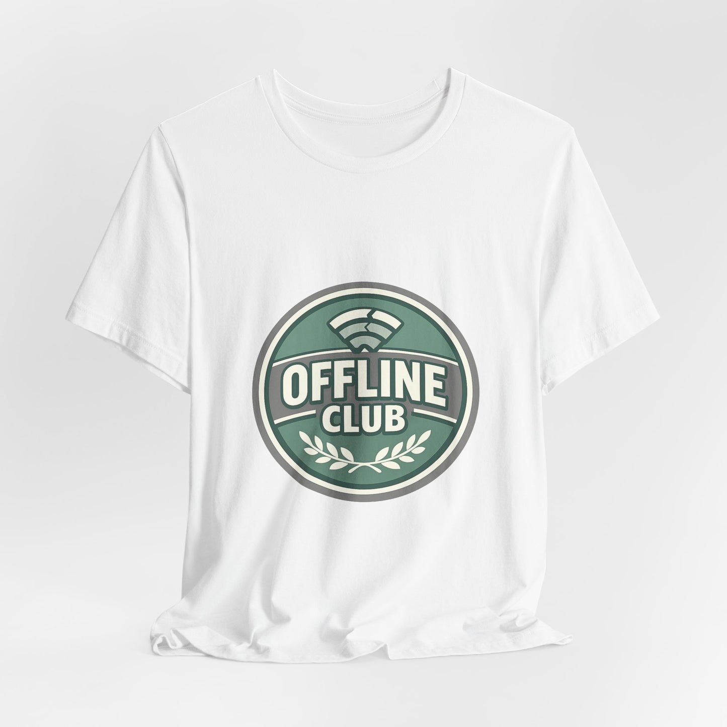 Offline Club Badge Tee | digital detox, log off