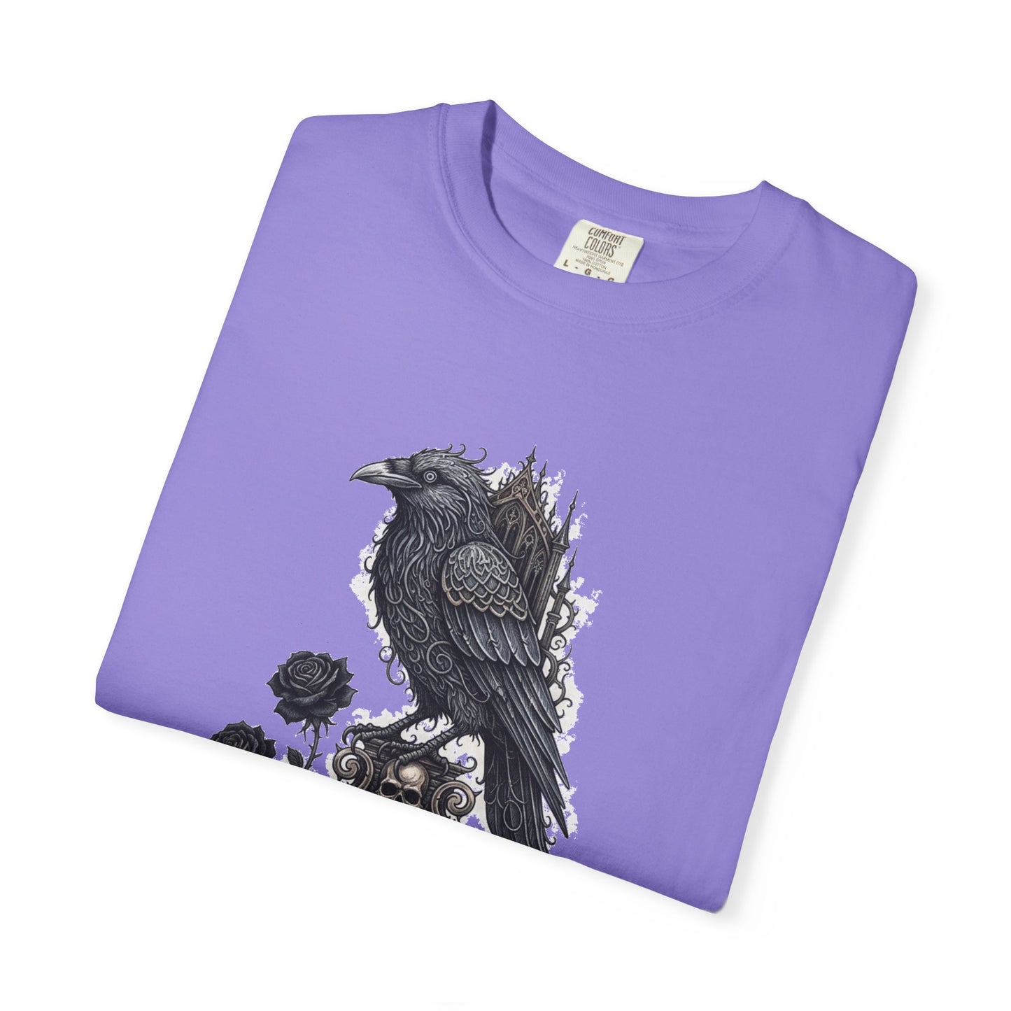 Raven & Gothic Floral T-Shirt