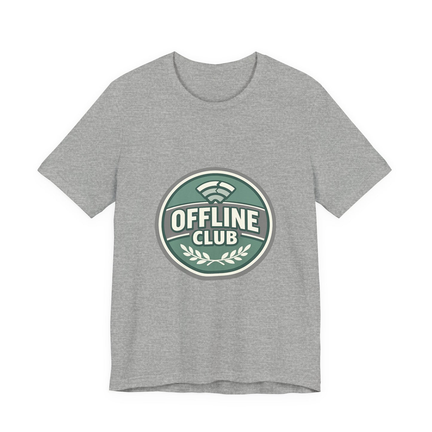 Offline Club Badge Tee | digital detox, log off