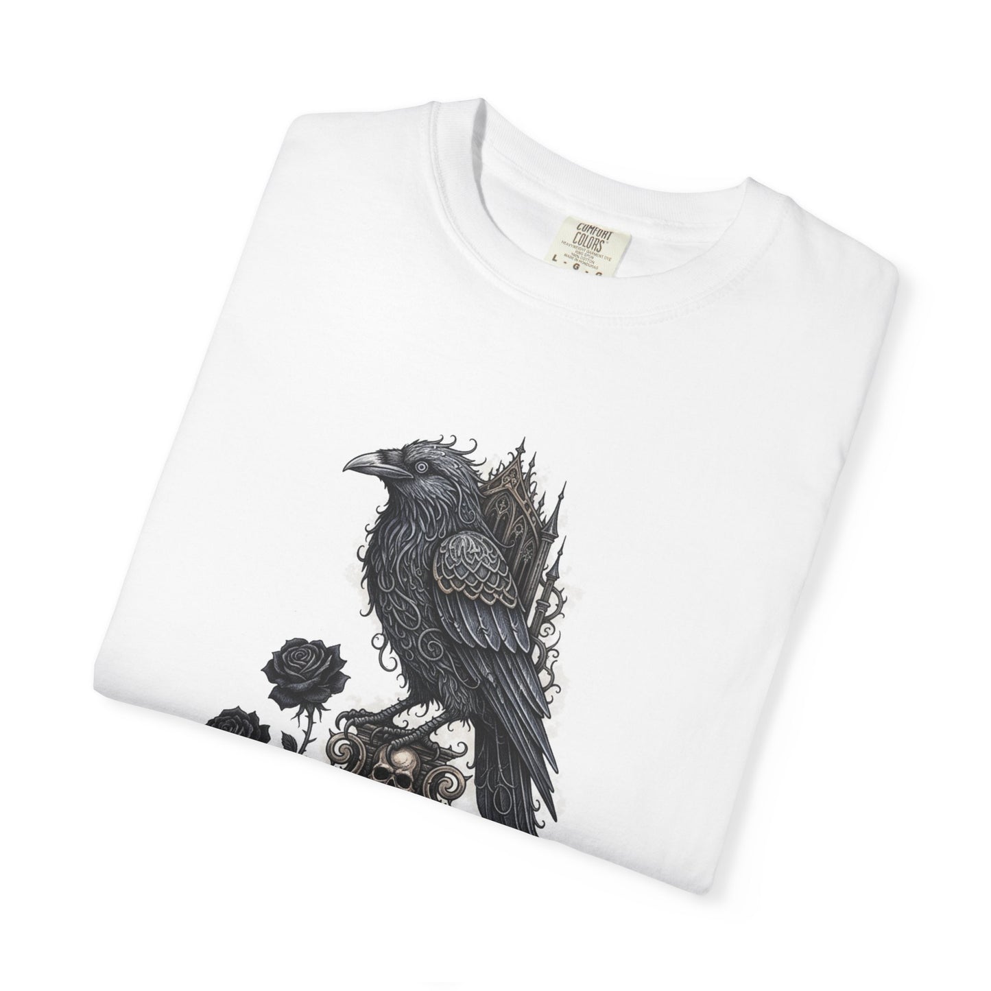 Raven & Gothic Floral T-Shirt