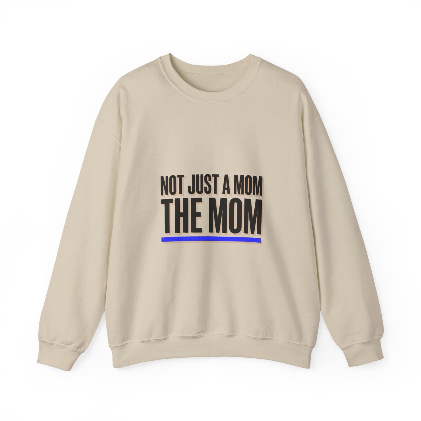 Not Just A Mom — THE MOM Sweatshirt | Minimalist Typographic Mom, Mother’s Day Shirt