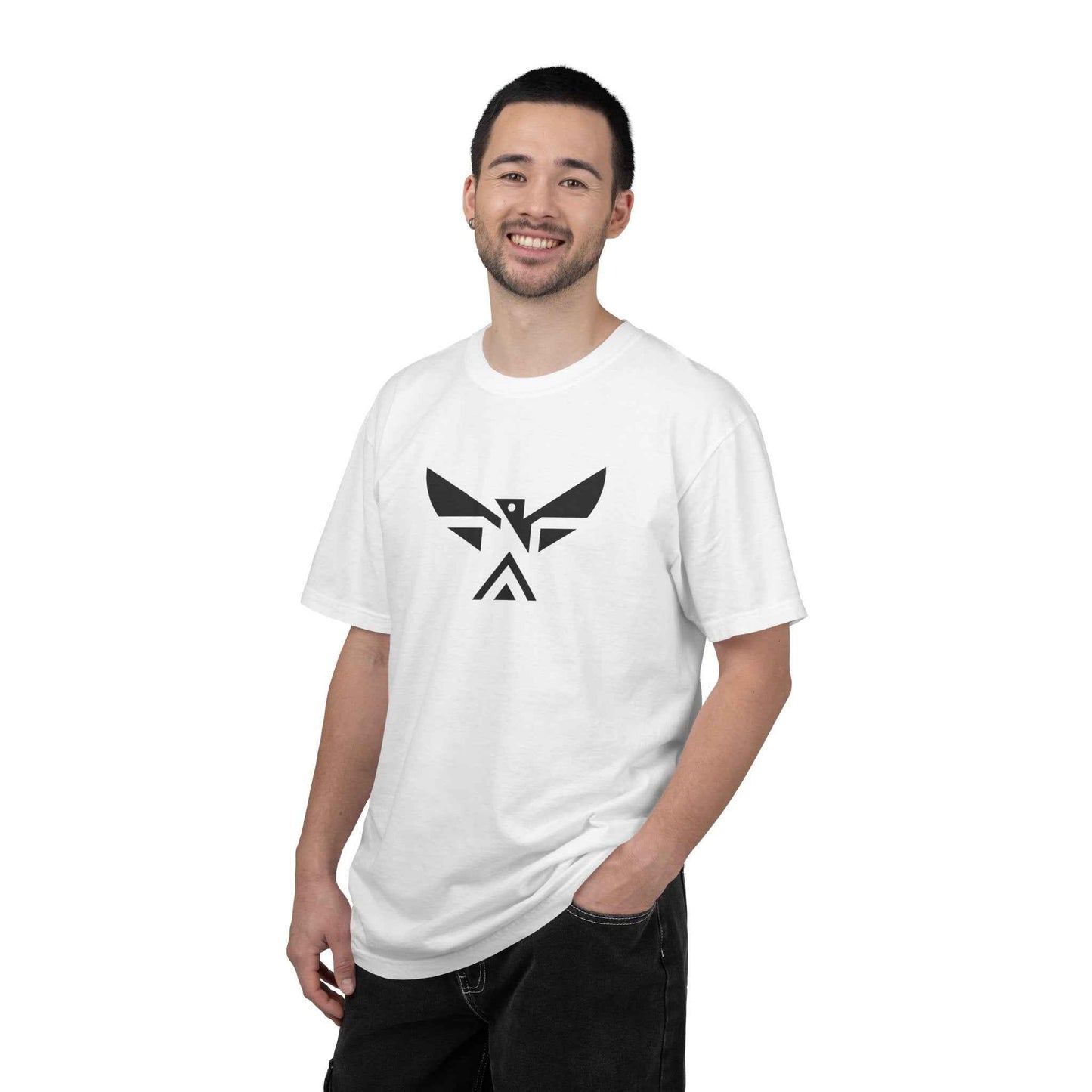 Minimal Geometric Eagle T‑Shirt