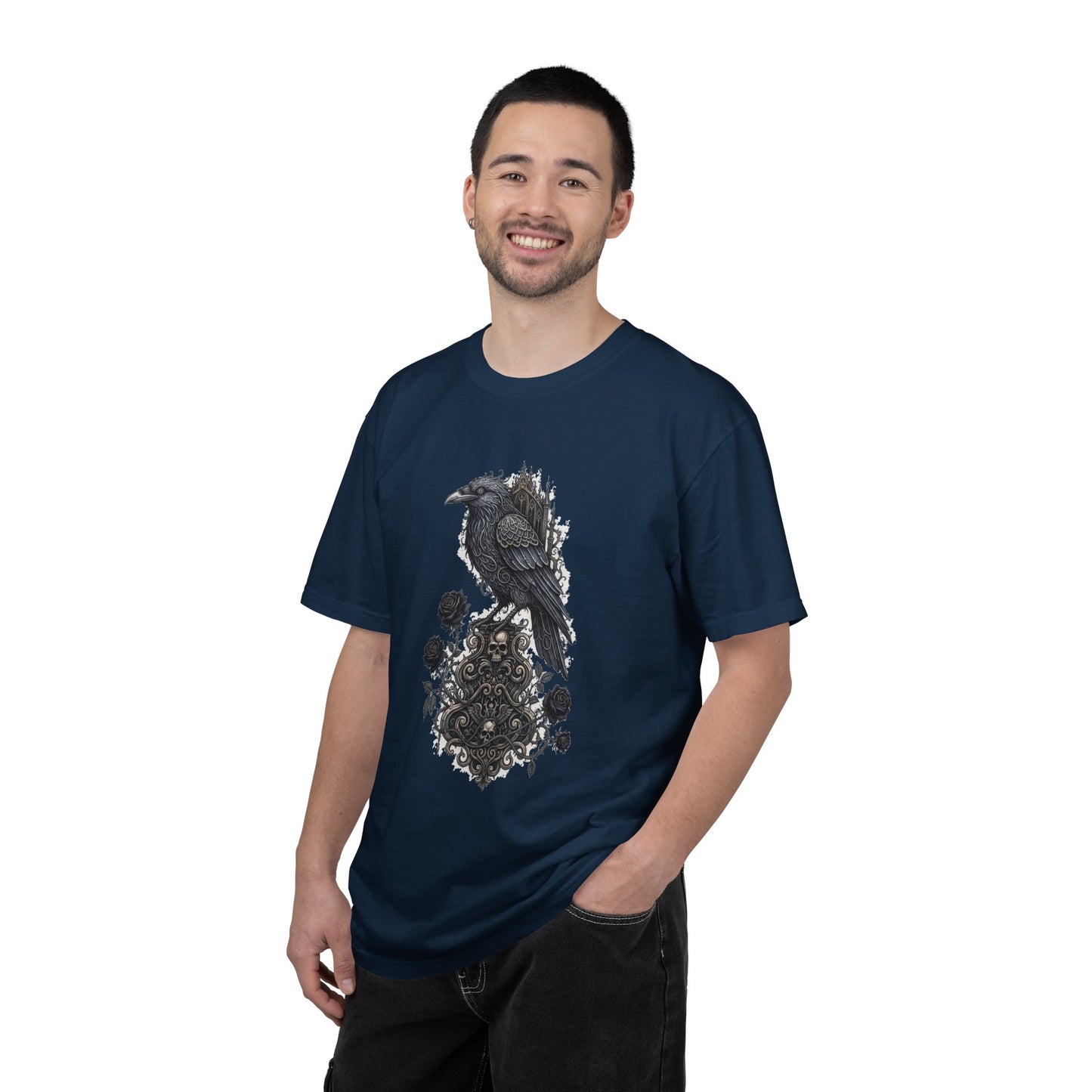 Raven & Gothic Floral T-Shirt