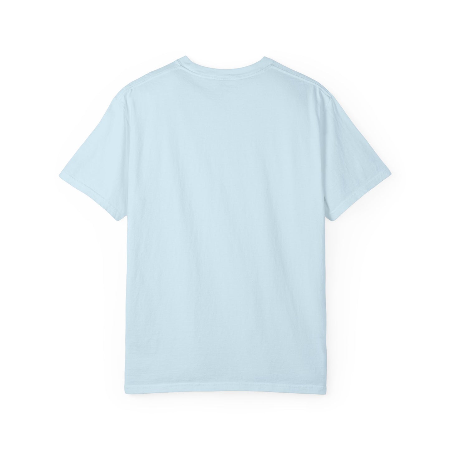 Surreal Tea Time T-Shirt — Dreamscape Cup & Floating Clock Graphic