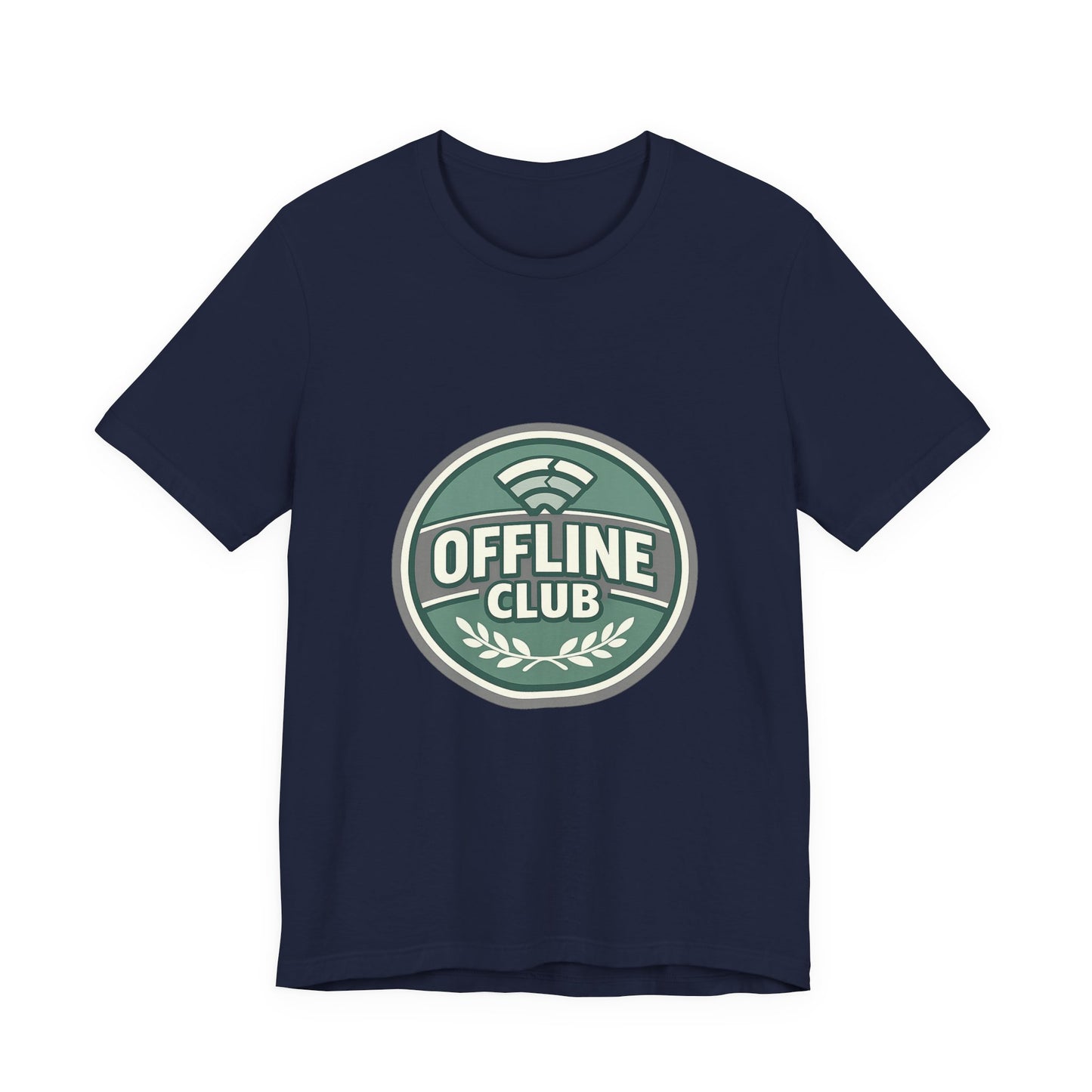 Offline Club Badge Tee | digital detox, log off