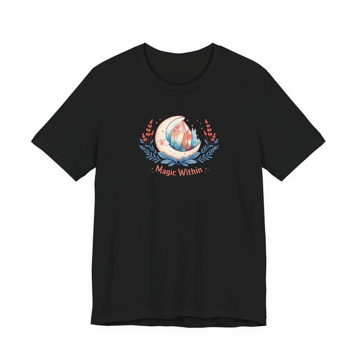 Moon Phase Crystal Tee | witchcore, mystic, herblore