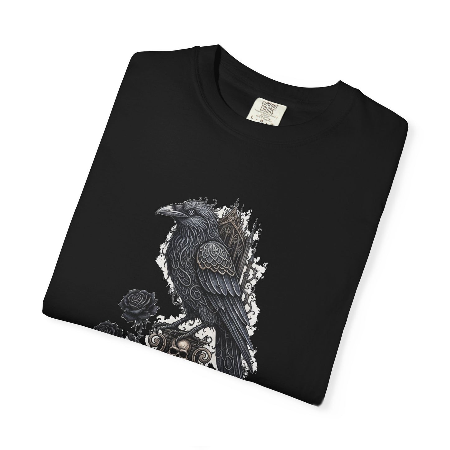Raven & Gothic Floral T-Shirt