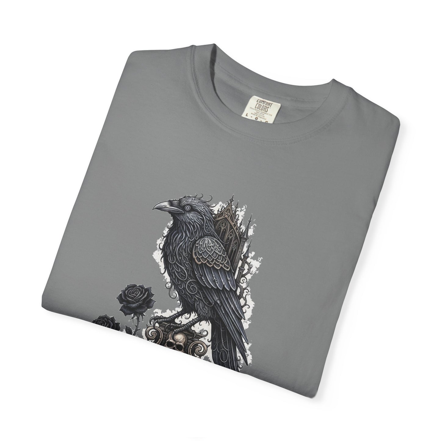 Raven & Gothic Floral T-Shirt