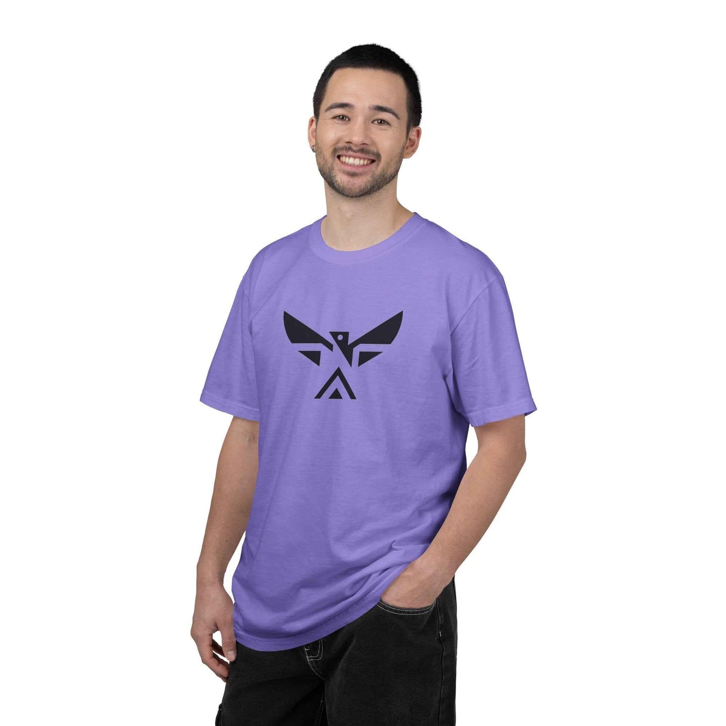 Minimal Geometric Eagle T‑Shirt