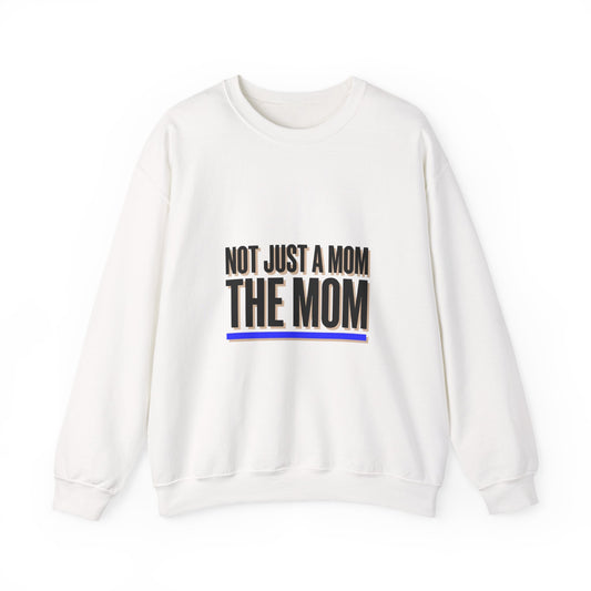 Not Just A Mom — THE MOM Sweatshirt | Minimalist Typographic Mom, Mother’s Day Shirt