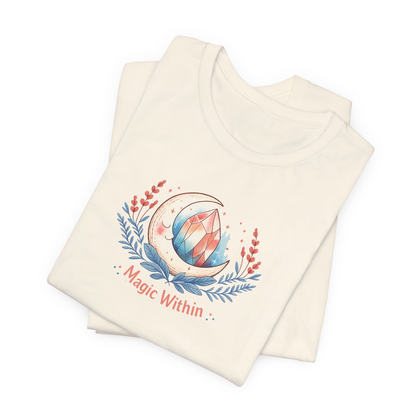 Moon Phase Crystal Tee | witchcore, mystic, herblore