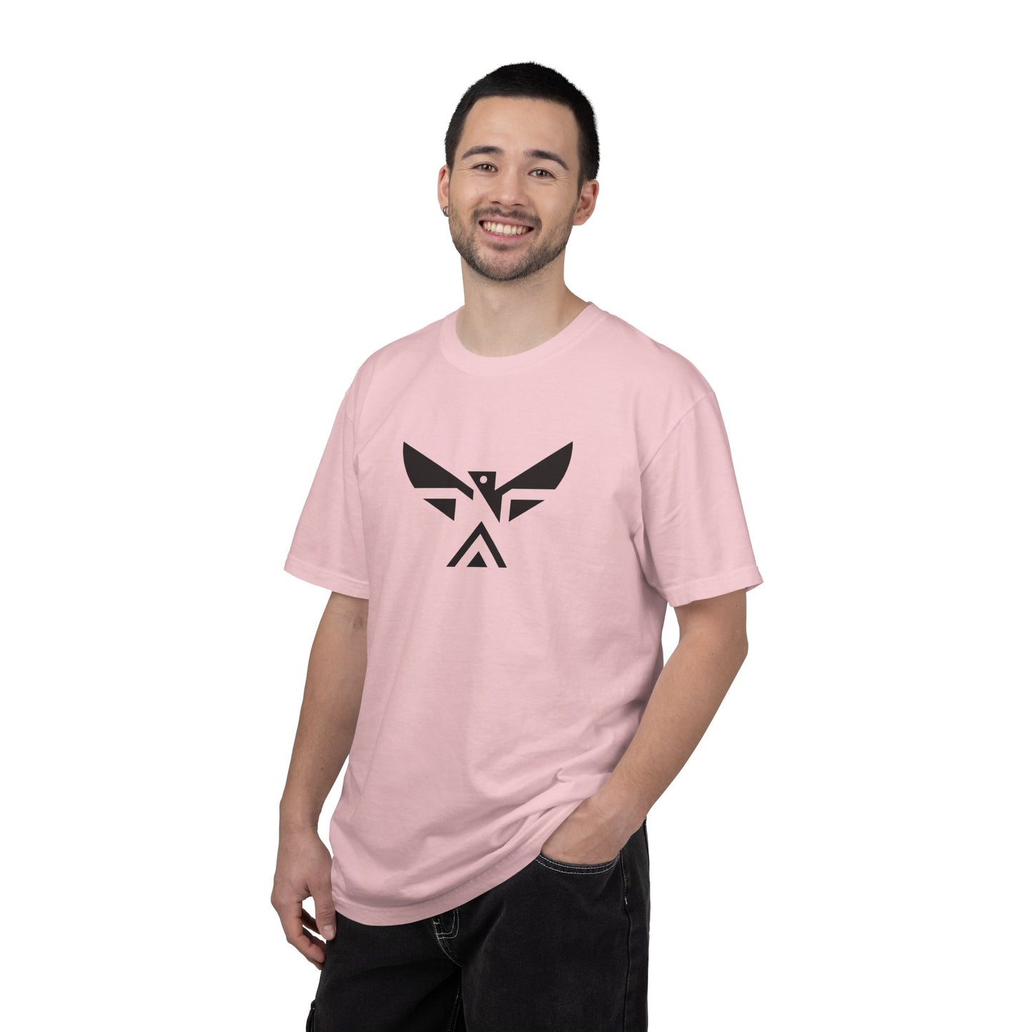 Minimal Geometric Eagle T‑Shirt