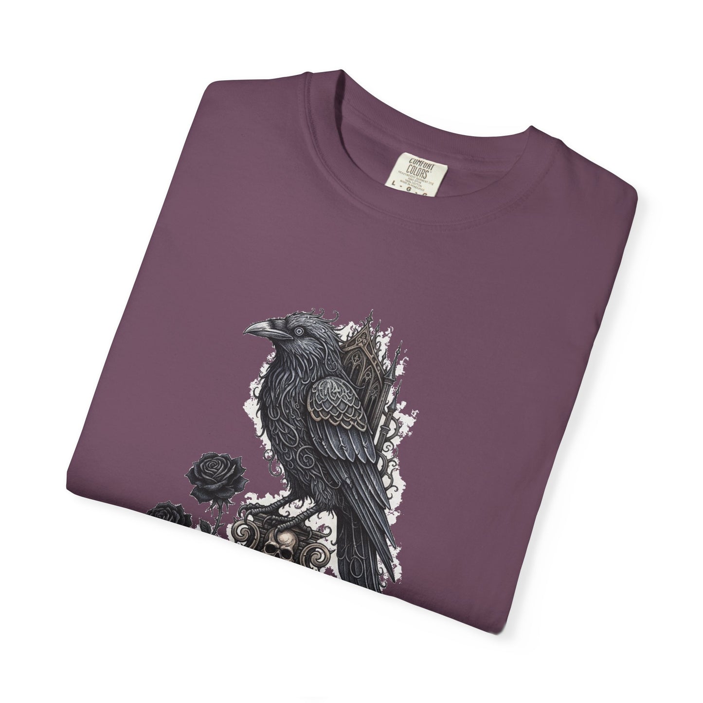 Raven & Gothic Floral T-Shirt