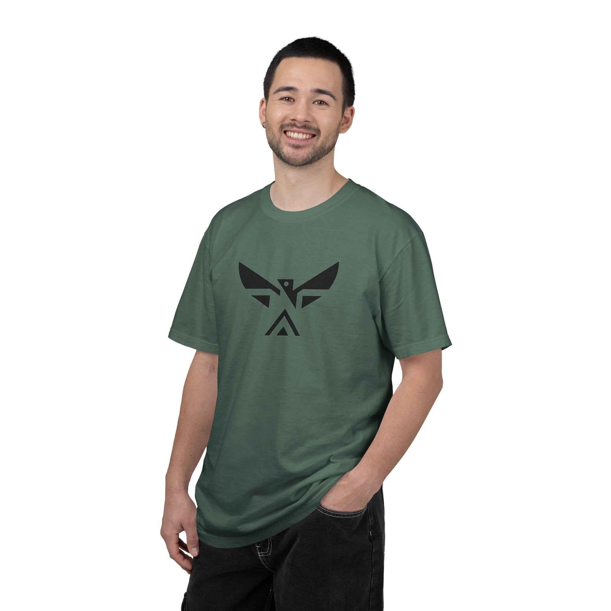 Minimal Geometric Eagle T‑Shirt