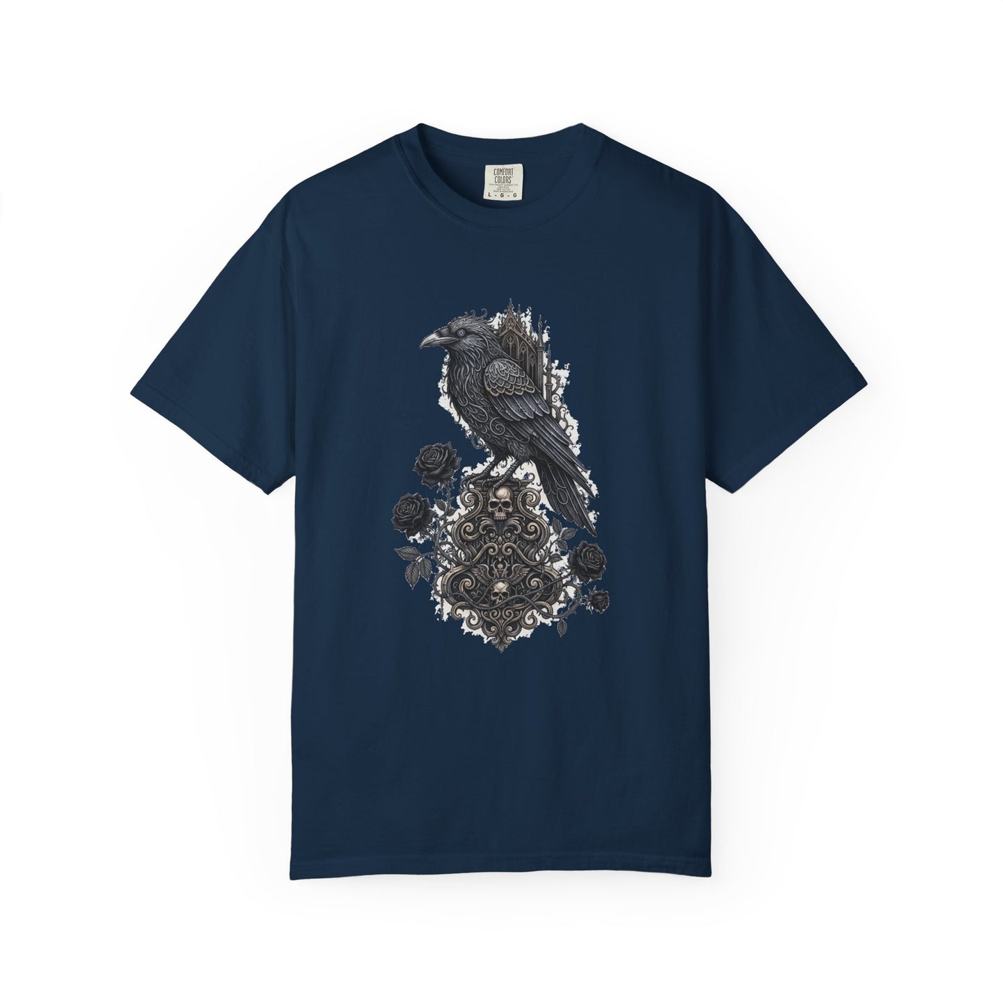 Raven & Gothic Floral T-Shirt