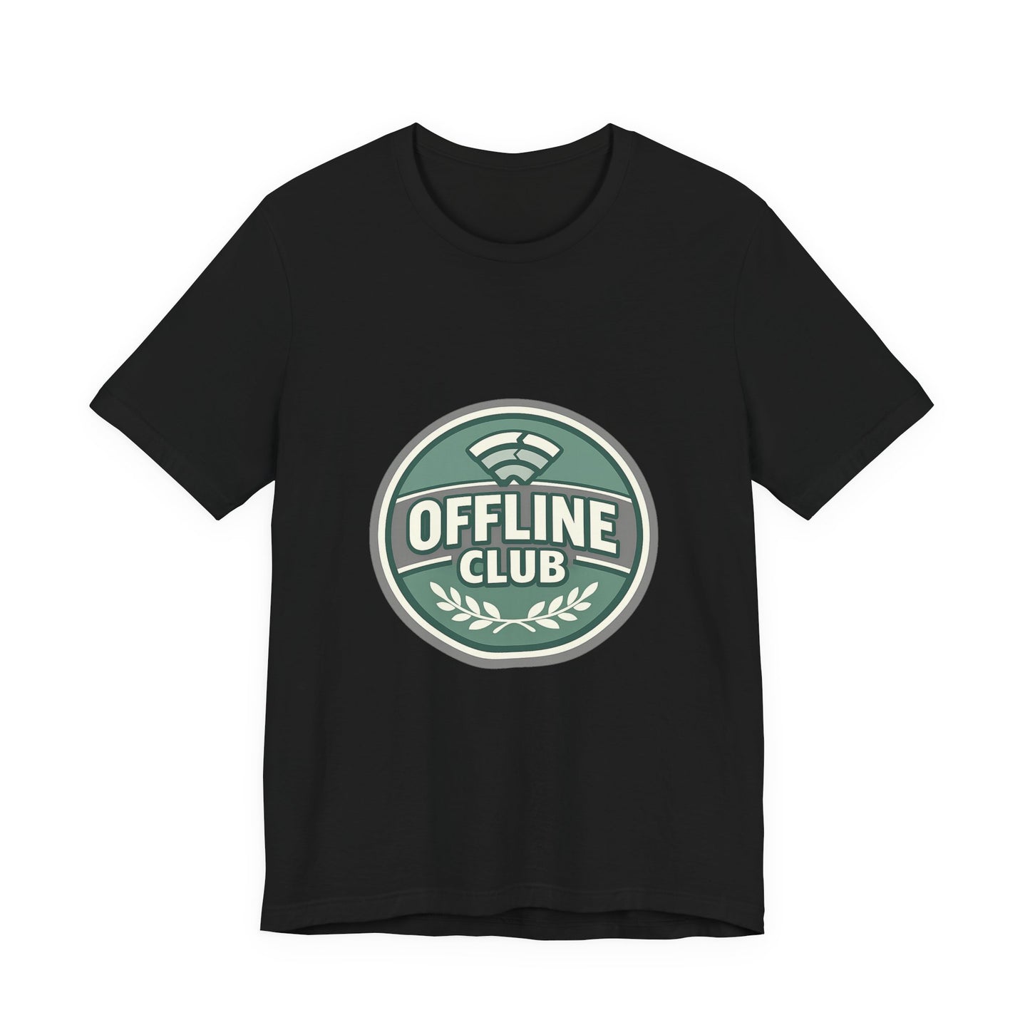 Offline Club Badge Tee | digital detox, log off