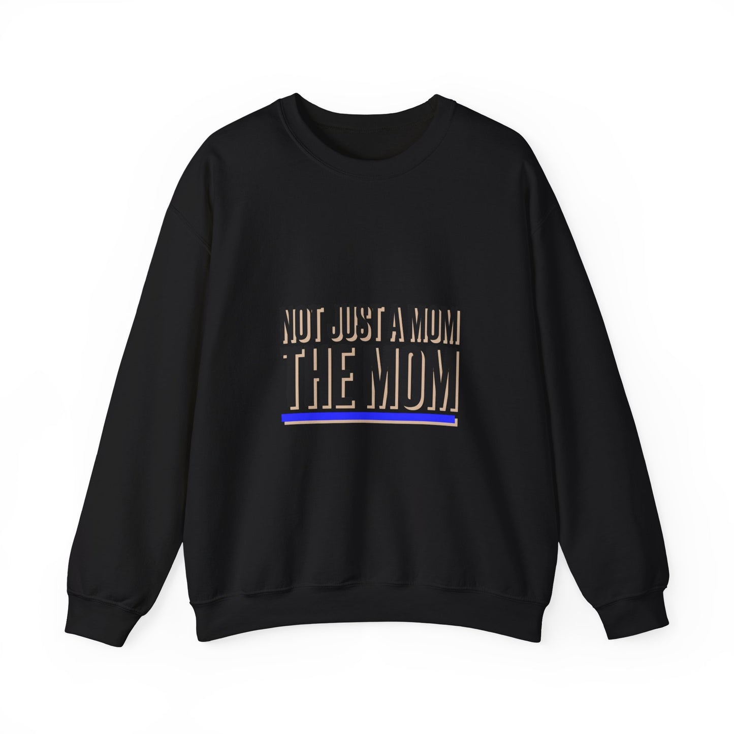 Not Just A Mom — THE MOM Sweatshirt | Minimalist Typographic Mom, Mother’s Day Shirt