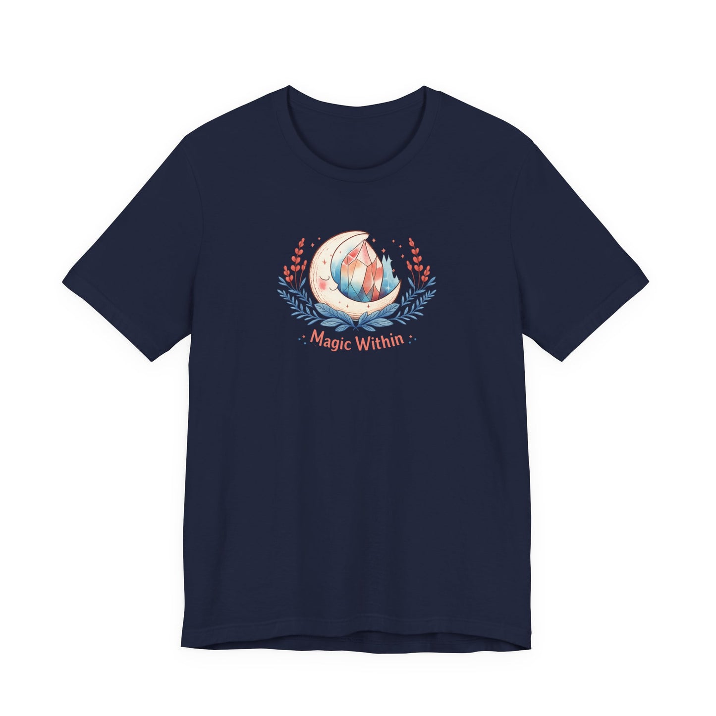 Moon Phase Crystal Tee | witchcore, mystic, herblore