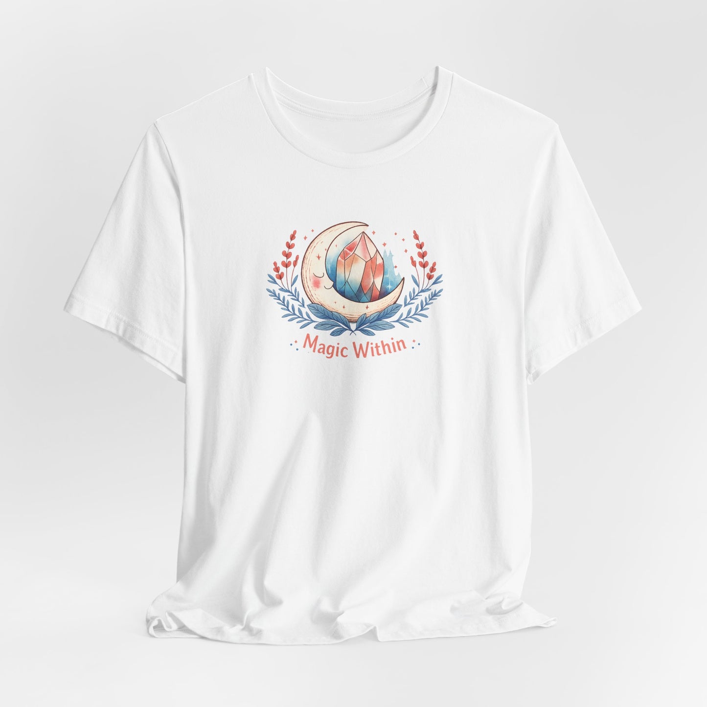 Moon Phase Crystal Tee | witchcore, mystic, herblore