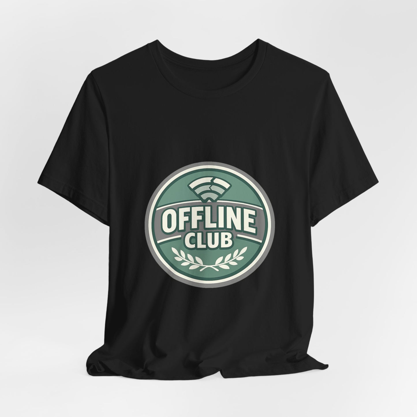 Offline Club Badge Tee | digital detox, log off