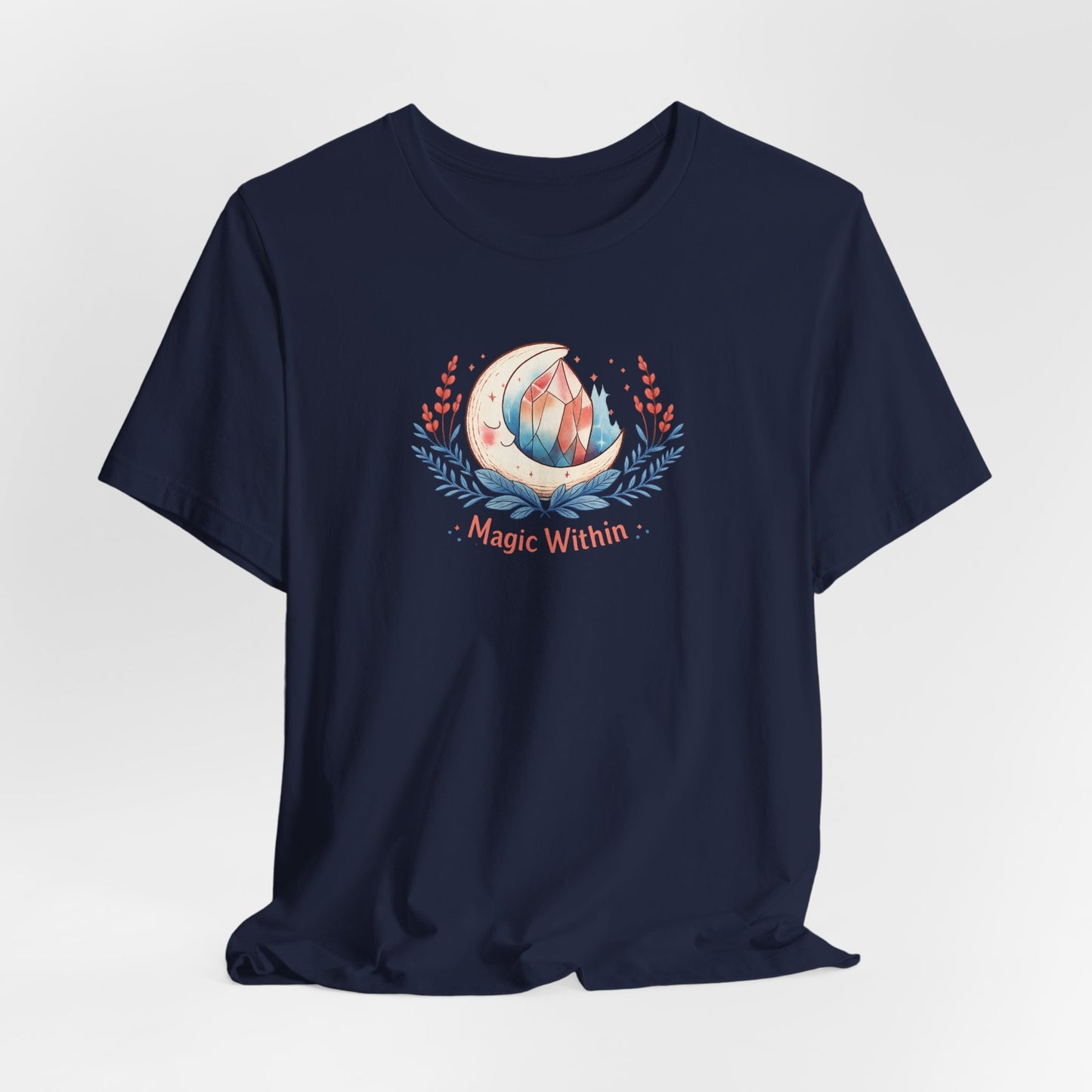Moon Phase Crystal Tee | witchcore, mystic, herblore