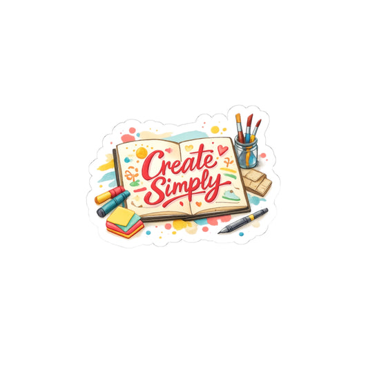 Create Simply Marker‑Effect Doodle Sticker | hand‑drawn sketchbook, analogue texture