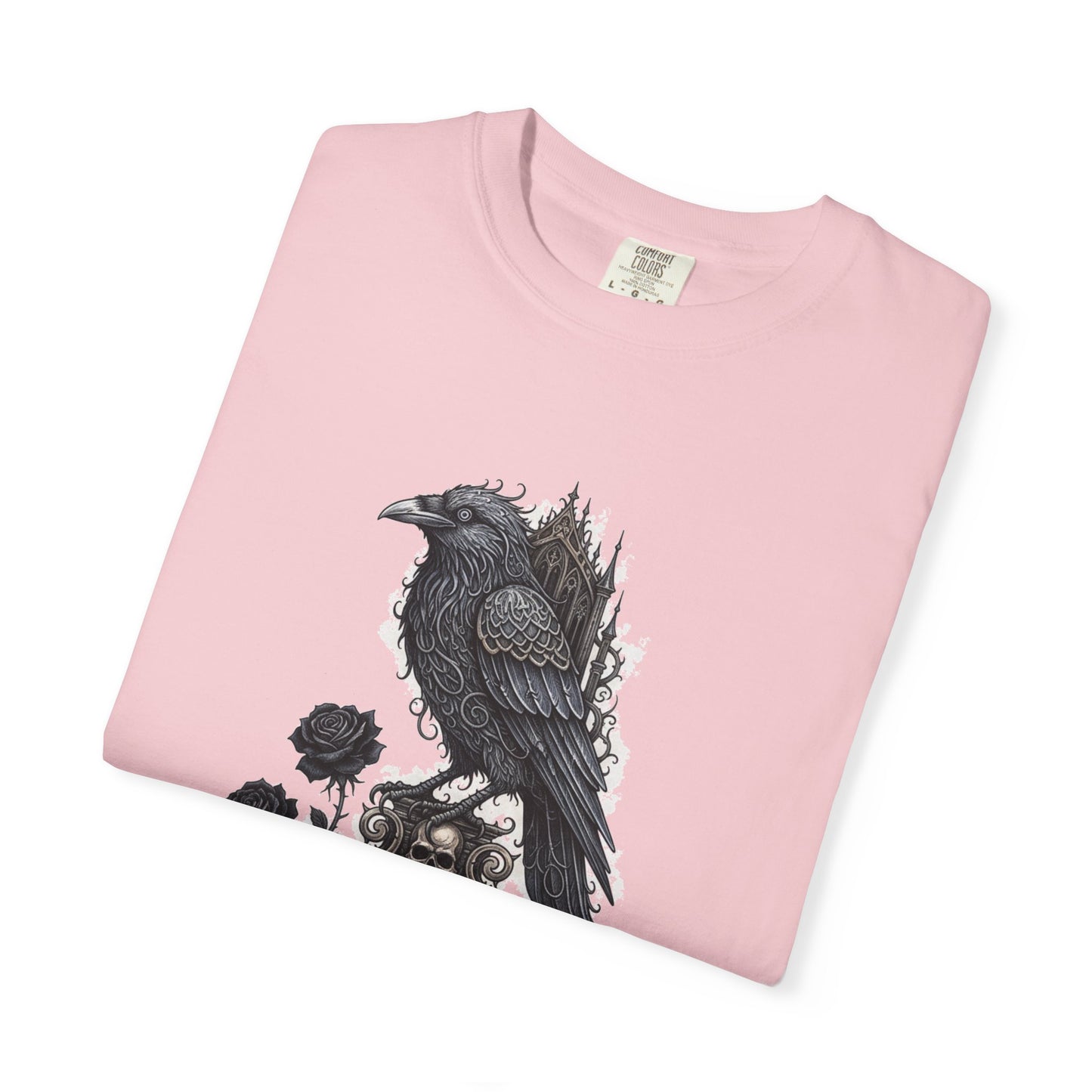 Raven & Gothic Floral T-Shirt