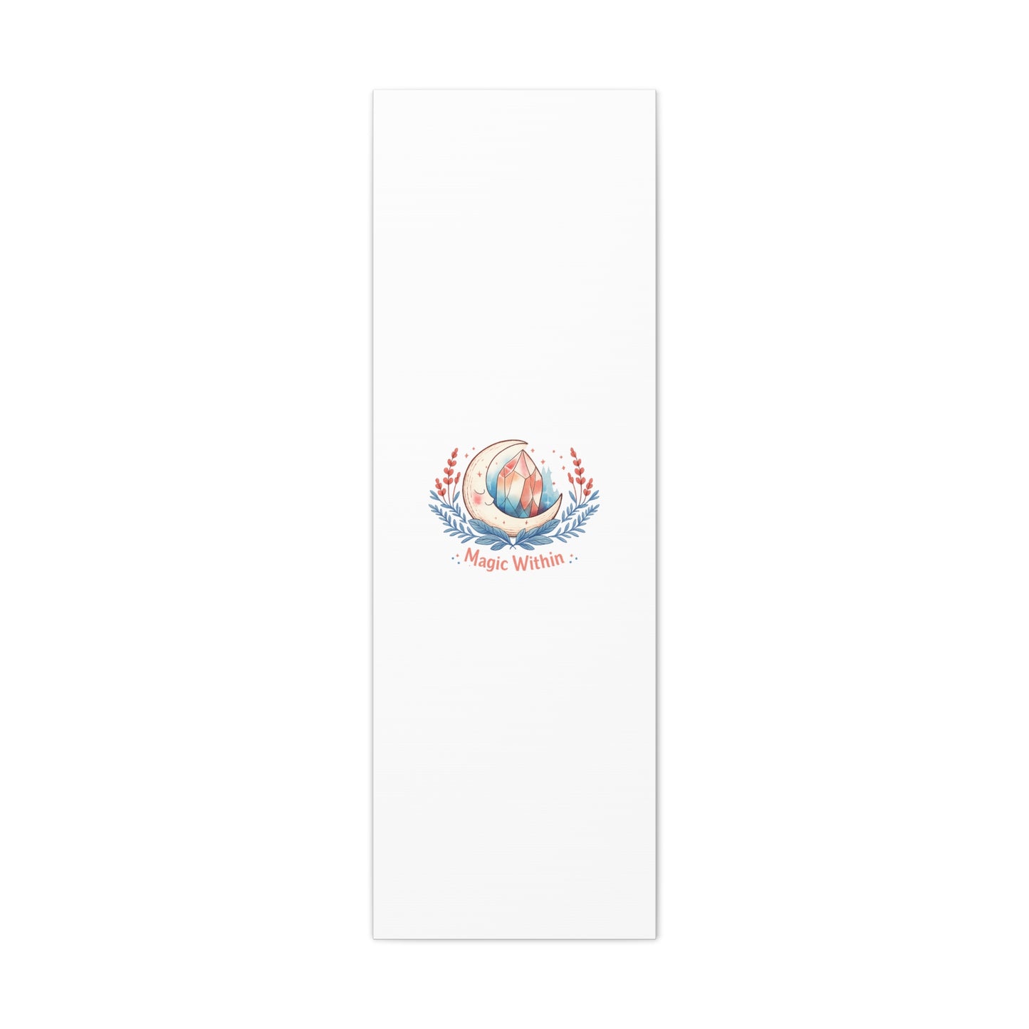 Magic Within Moon Crystal Canvas | witchcore, moon phase, crystals