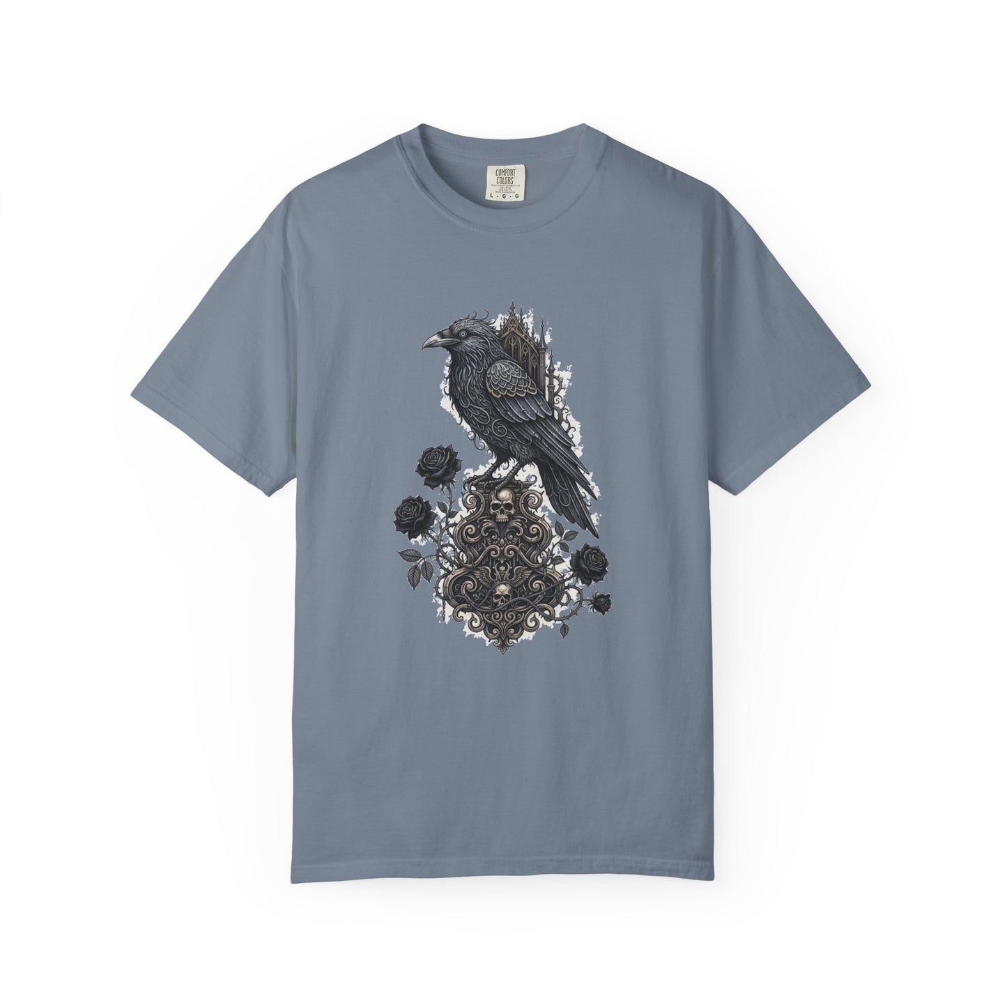 Raven & Gothic Floral T-Shirt