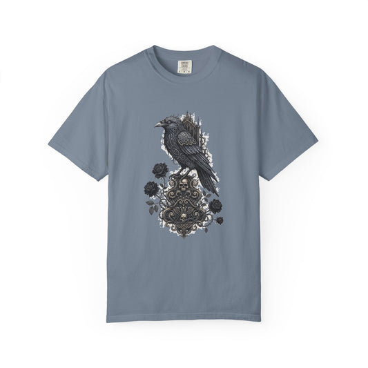 Raven & Gothic Floral T-Shirt