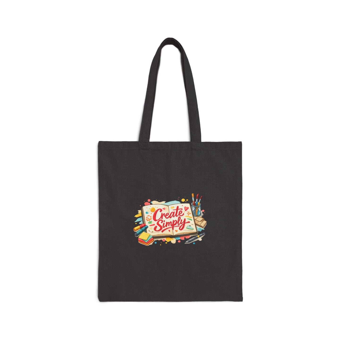 Create Simply Doodle Art Tote | hand-drawn marker effect, sketchbook style