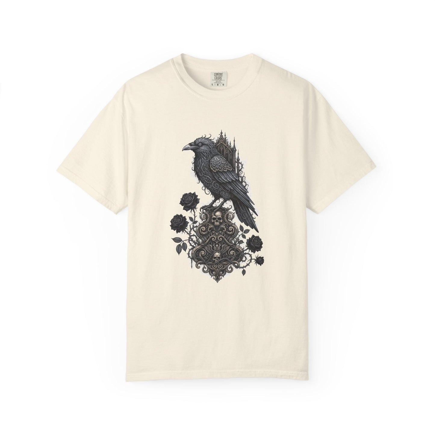 Raven & Gothic Floral T-Shirt