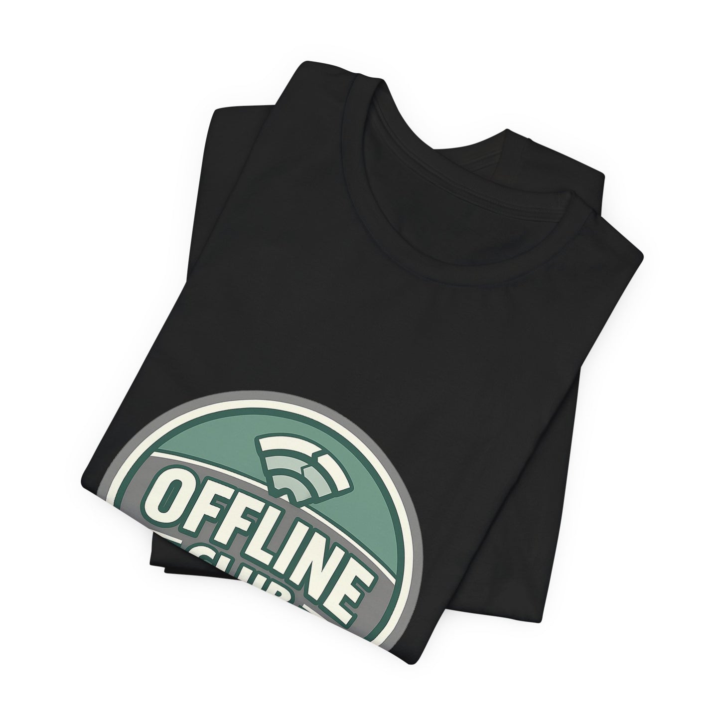 Offline Club Badge Tee | digital detox, log off