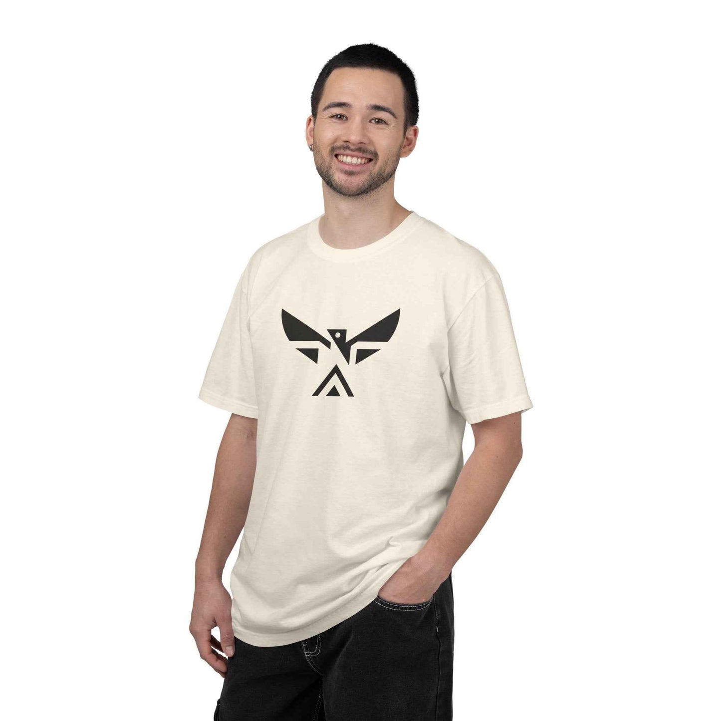 Minimal Geometric Eagle T‑Shirt
