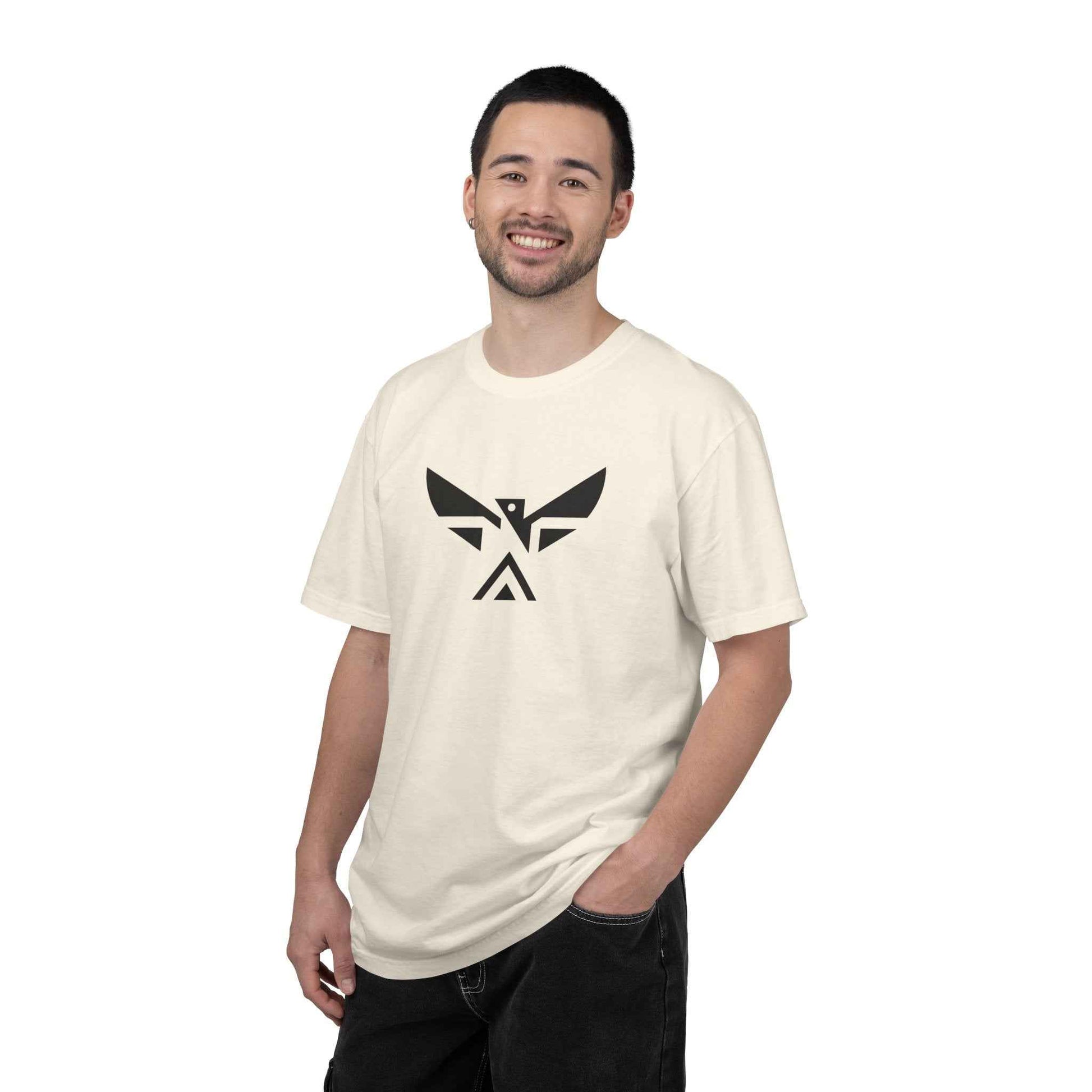 Minimal Geometric Eagle T‑Shirt