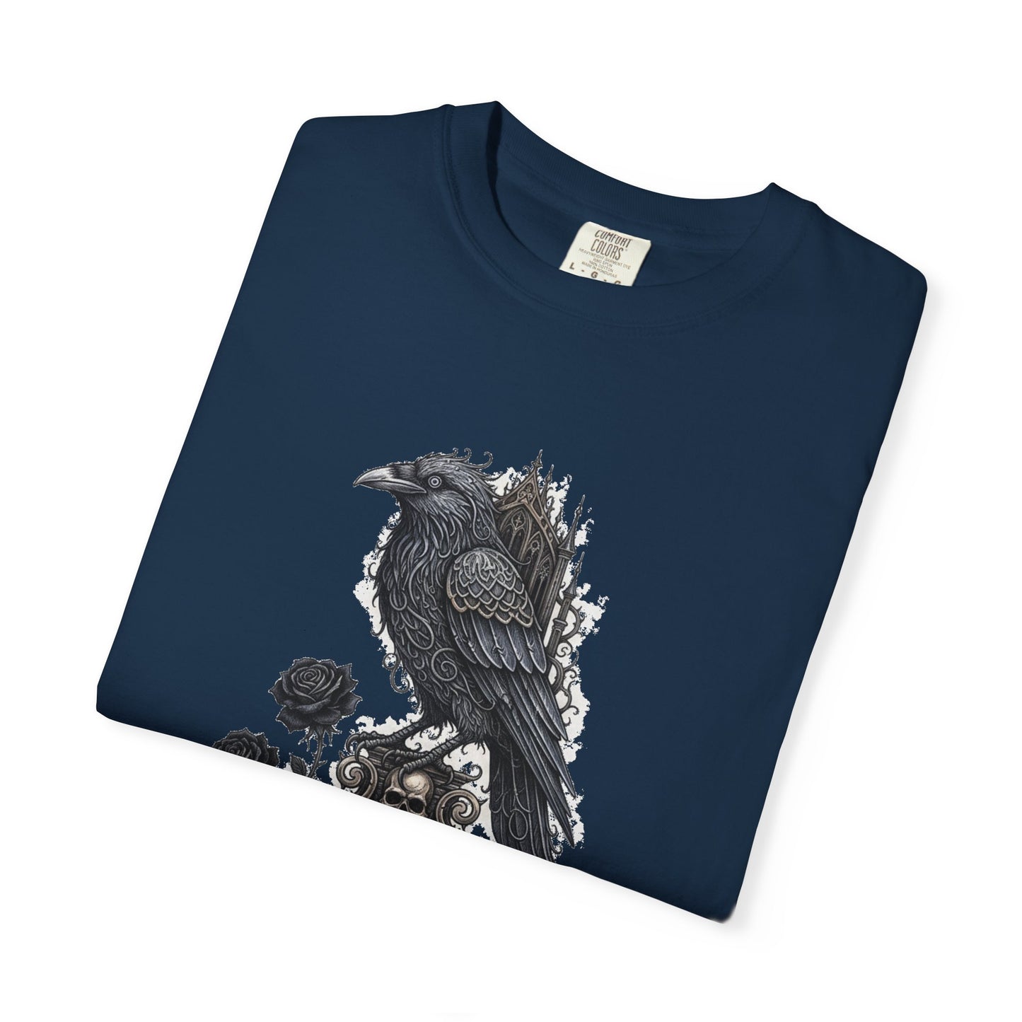 Raven & Gothic Floral T-Shirt