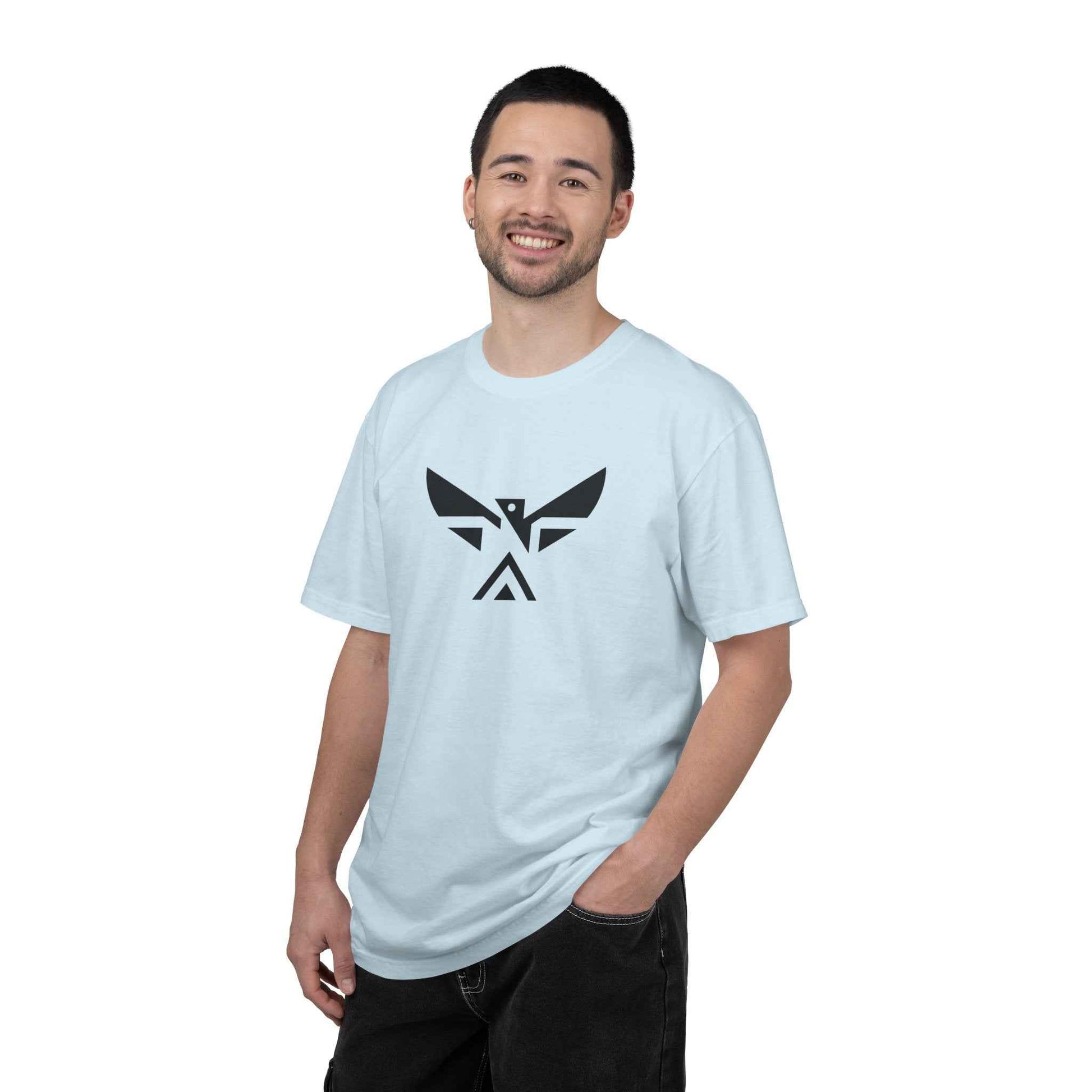 Minimal Geometric Eagle T‑Shirt