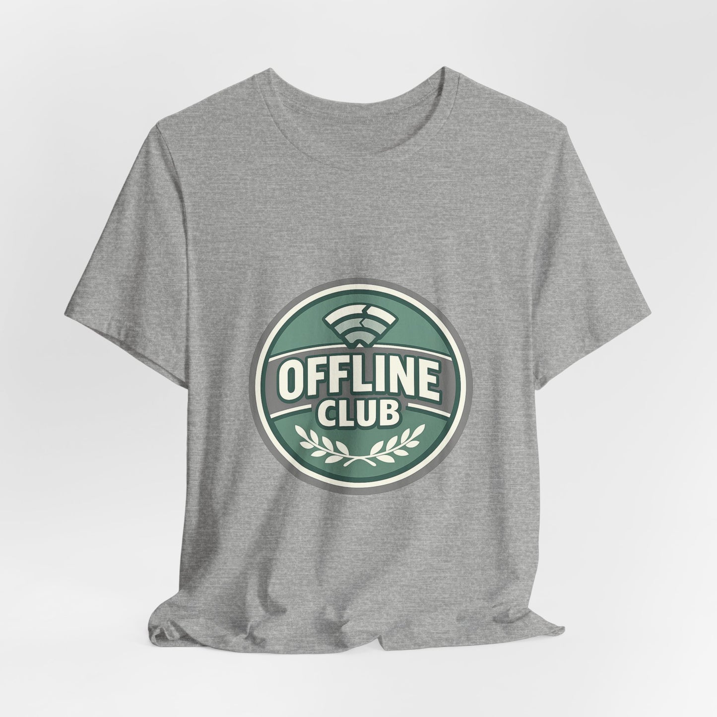 Offline Club Badge Tee | digital detox, log off