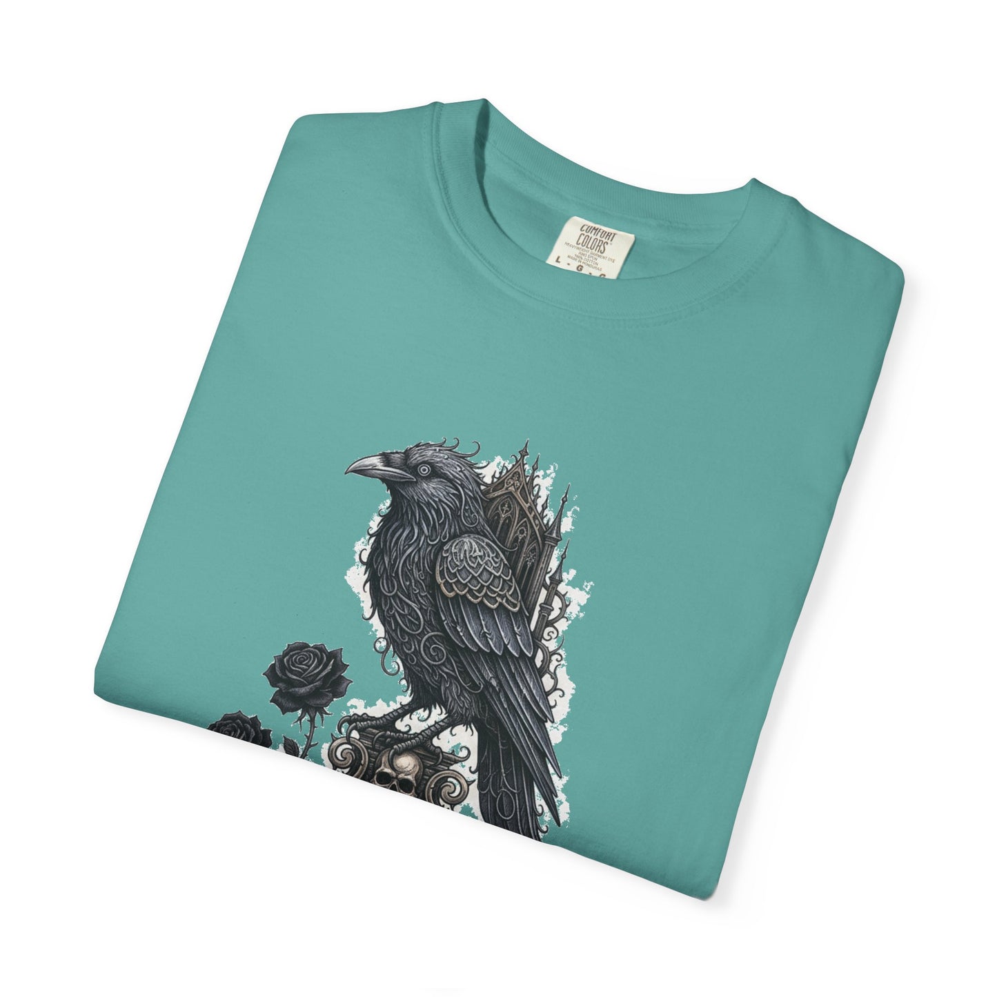 Raven & Gothic Floral T-Shirt