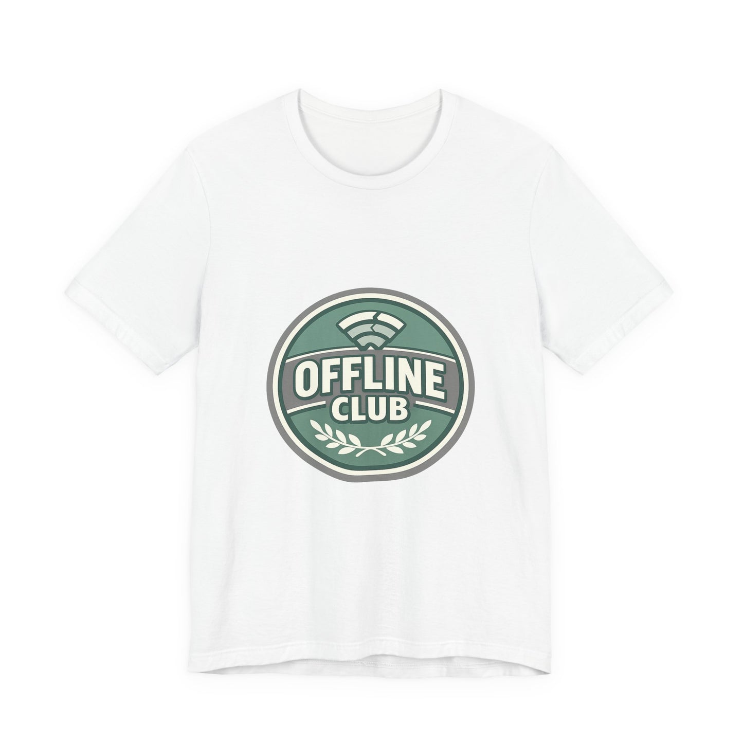 Offline Club Badge Tee | digital detox, log off