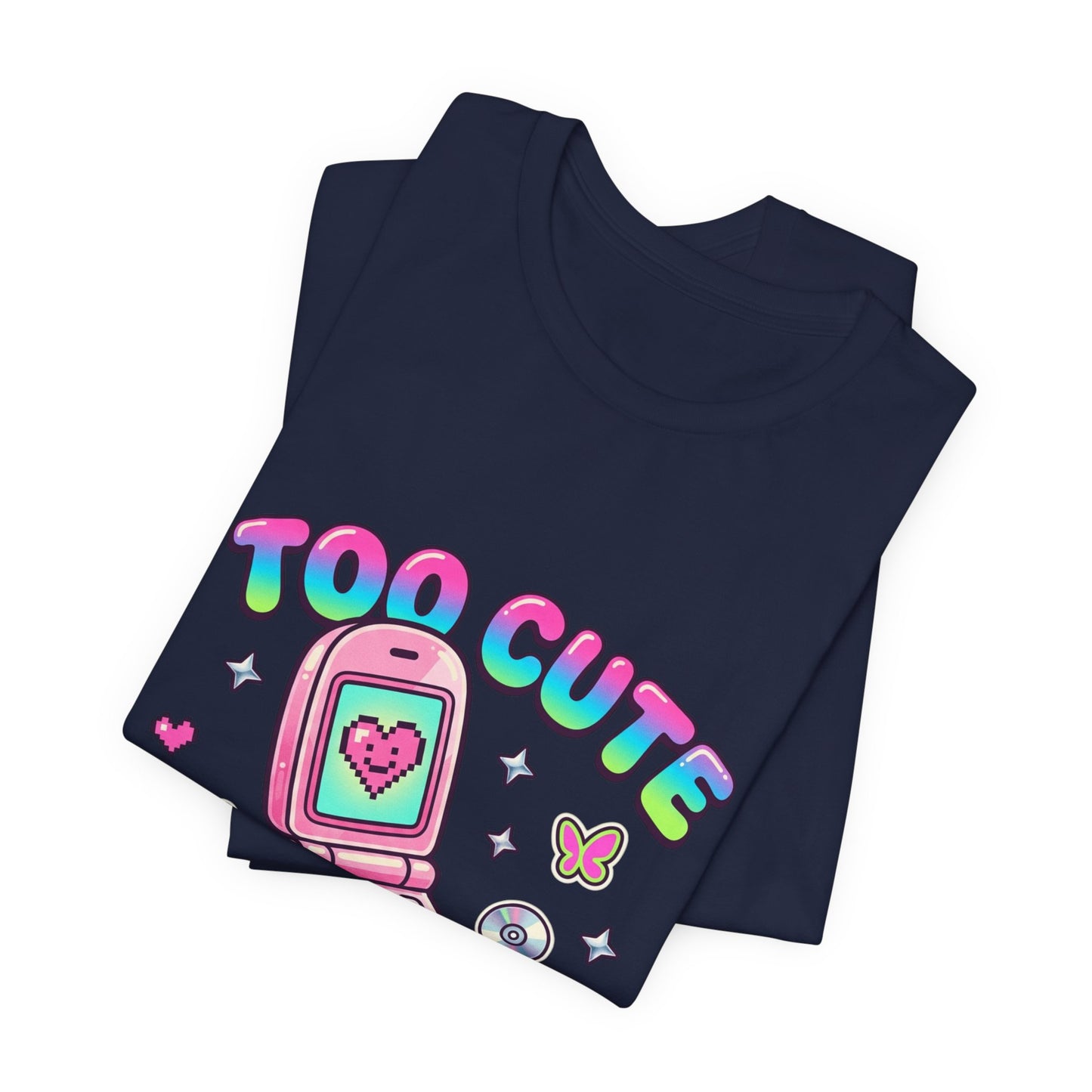 Too Cute To Compute Tee | Y2K shirt, retro internet graphic