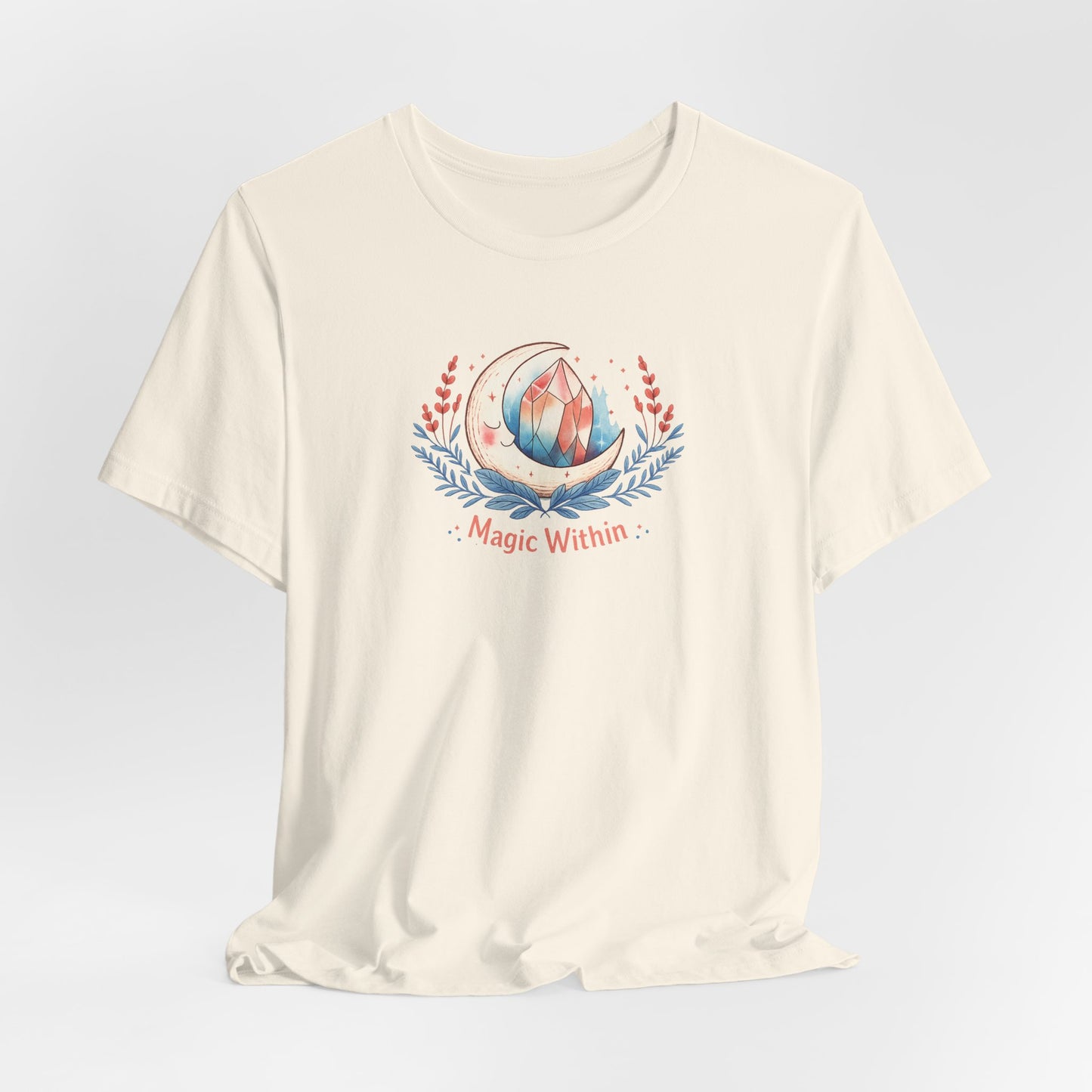 Moon Phase Crystal Tee | witchcore, mystic, herblore